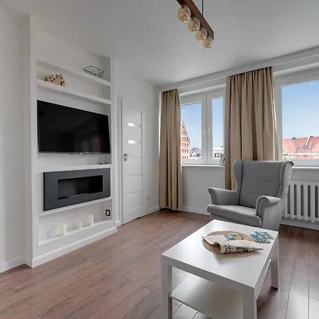Motlawa Bulvar Residence Z Widokiem Na Rzeke Motlawa By Downtown Apartments Gdansk Exterior photo