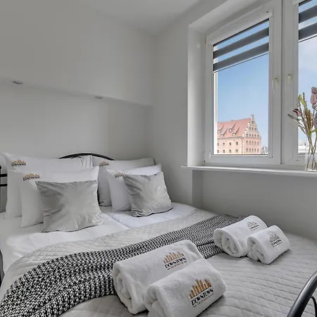Motlawa Bulvar Residence Z Widokiem Na Rzeke Motlawa By Downtown Apartments Gdansk Exterior photo
