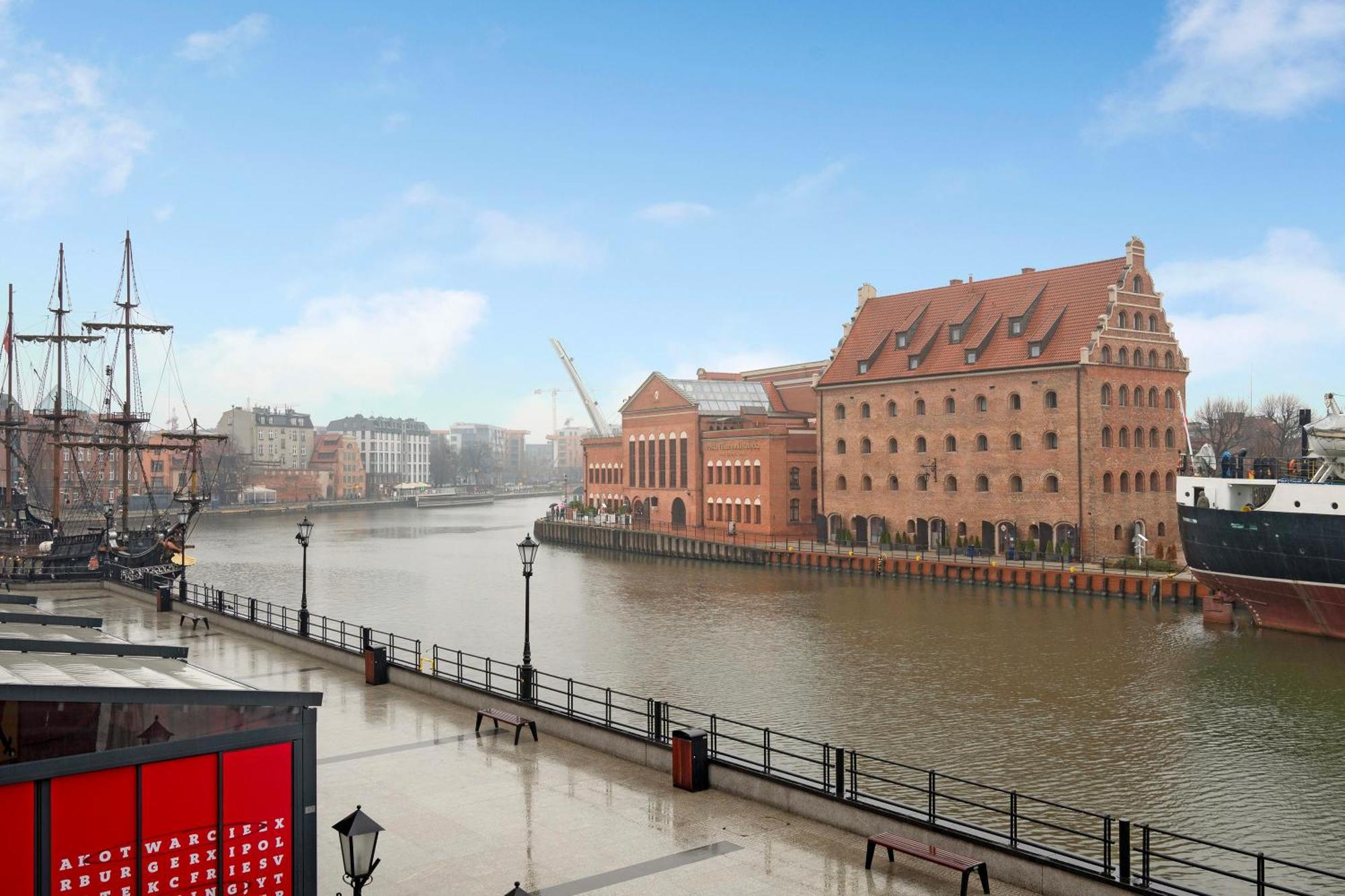 Apartmán Motlawa Bulvar Z Widokiem Na Rzeke Motlawa By Downtown Gdaňsk